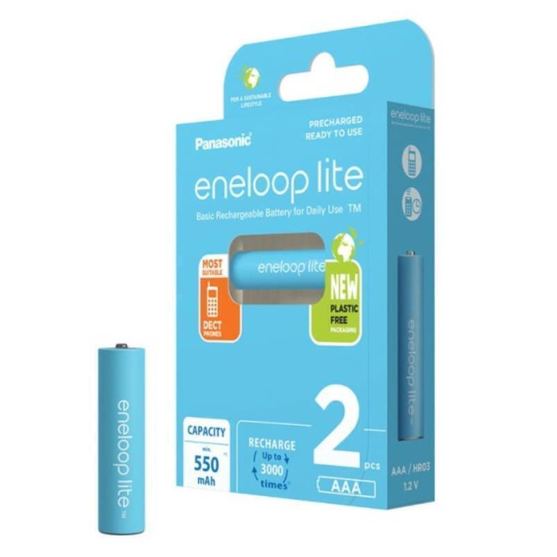 Eneloop Lite 2x AAA 550mAh / BK-4LCCE/2CP