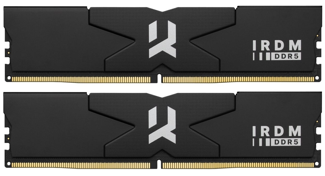 GOODRAM IRDM DDR5 2x 32GB DDR5 6000 DEEP BLACK / IR-6000D564L30/64GDC