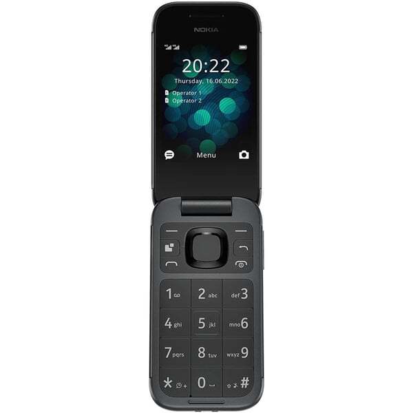 Nokia 2660 Flip 4G / 2.8 TFT / 48MB / 128MB / 1450mAh Black