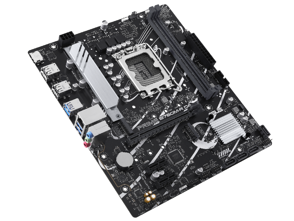 ASUS PRIME B760M-R D4 / mATX LGA1700 DDR4 5333