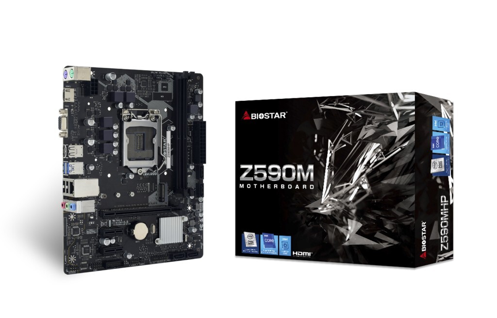 Biostar Z590MHP / mATX LGA1200 DDR4 4000