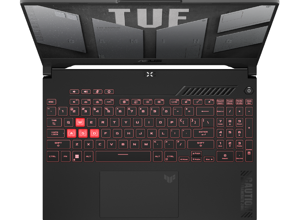 ASUS TUF Gaming A15 FA507NV / 15.6 FullHD 144Hz / Ryzen 5 7535HS / 16Gb DDR5 / 512Gb SSD / GeForce RTX 4060 8Gb / No OS