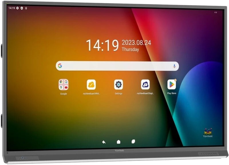 Viewsonic IFP8652-2F EDUCATION / 86 DLED 3840x2160 33 touch / ARM Cortex A73 / 8G RAM / 64GB / 45W Sound / Android 13