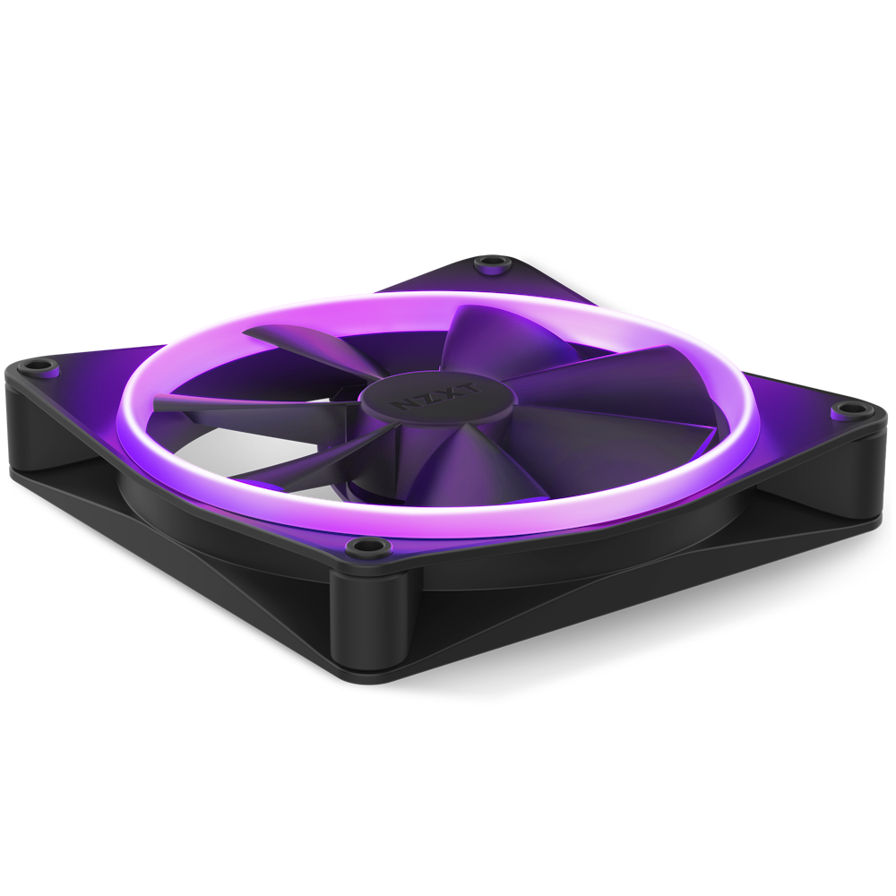 NZXT F140 RGB Core Black