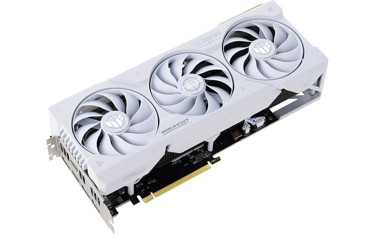 ASUS GeForce RTX 4070 Ti SUPER 16GB GDDR6X 256bit / TUF-RTX4070TIS-O16G-WHITE-GAMING