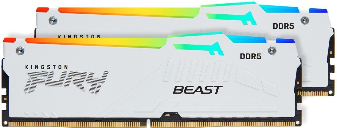 Kingston FURY Beast White RGB EXPO 2x 16GB DDR5 6800 / KF568C34BWEAK2-32
