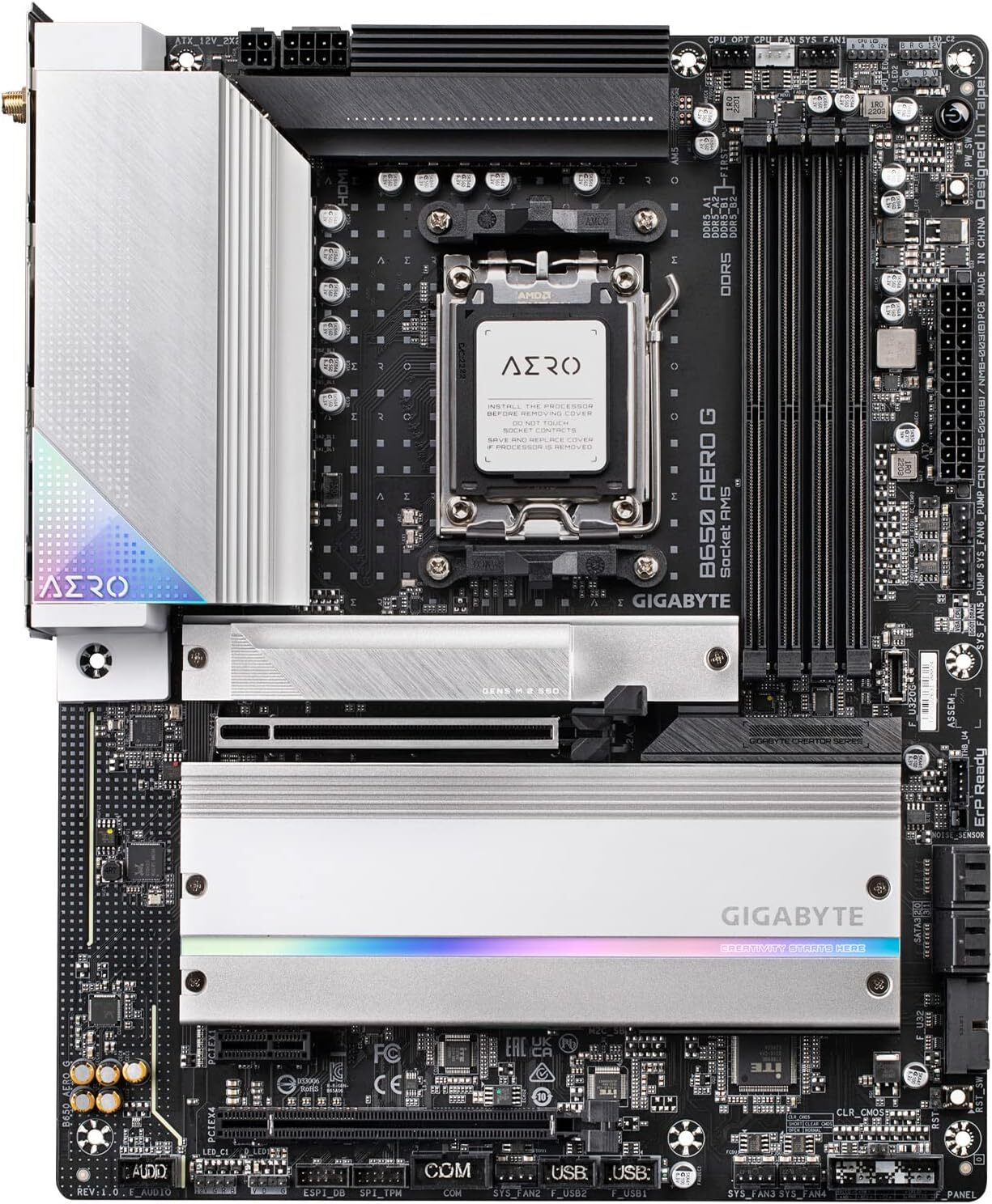 GIGABYTE GA-B650 AERO G / ATX AM5 DDR5 8000