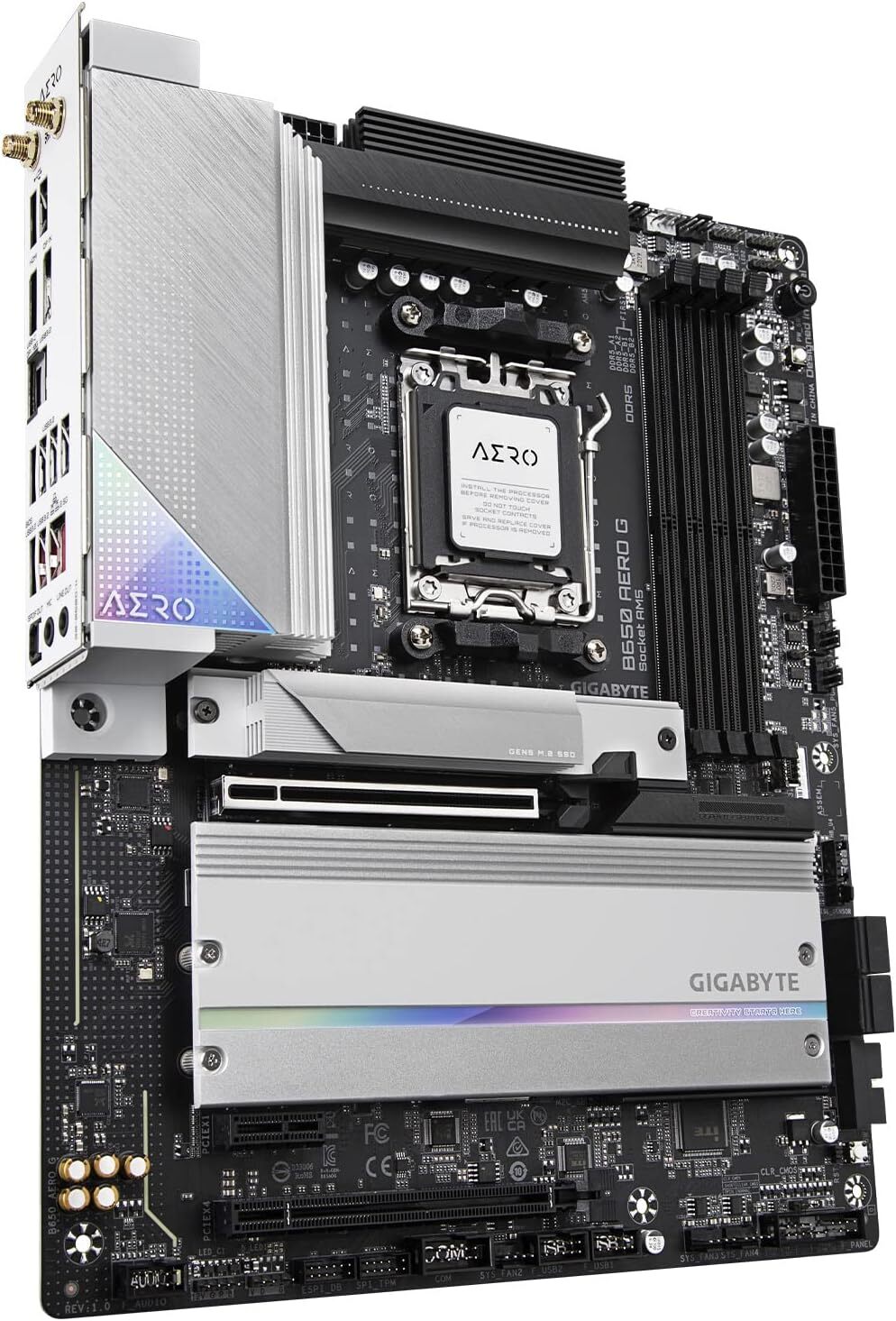 GIGABYTE GA-B650 AERO G / ATX AM5 DDR5 8000