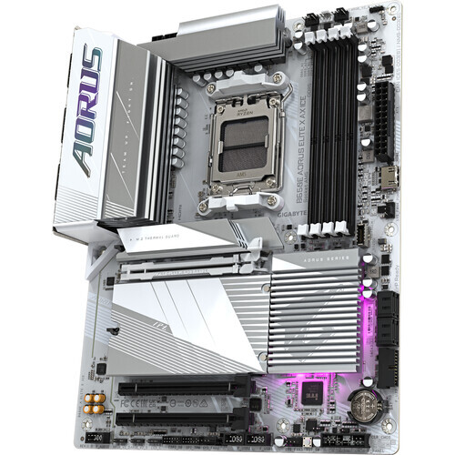 GIGABYTE GA-B650E AORUS ELITE X ICE / ATX AM5 DDR5 8000