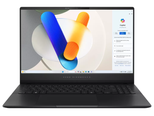 ASUS Vivobook S 15 OLED S5506MA / 15.6 OLED 3K 120Hz / Core Ultra 7 155H / 16Gb LPDDR5X / 1.0Tb SSD / Intel Arc  / No OS Black