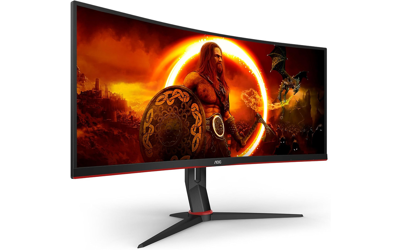AOC CU34G2XP/BK / 34 VA WQHD Curved 180Hz