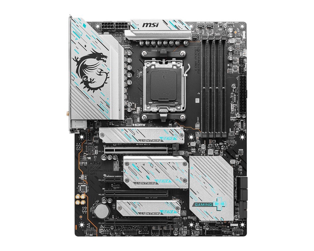 MSI X670E GAMING PLUS WI-FI / ATX AM5 DDR5 7800