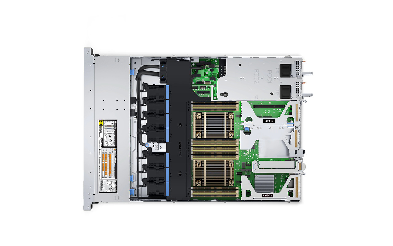 DELL PowerEdge R650xs 8x 2.5 / 2x Xeon Silver 4314 / 2x 32GB RDIMM / 2x 480GB SSD / PERC H755 SAS / PSU 1+1 800W / iDRAC9 / 210-AZKL
