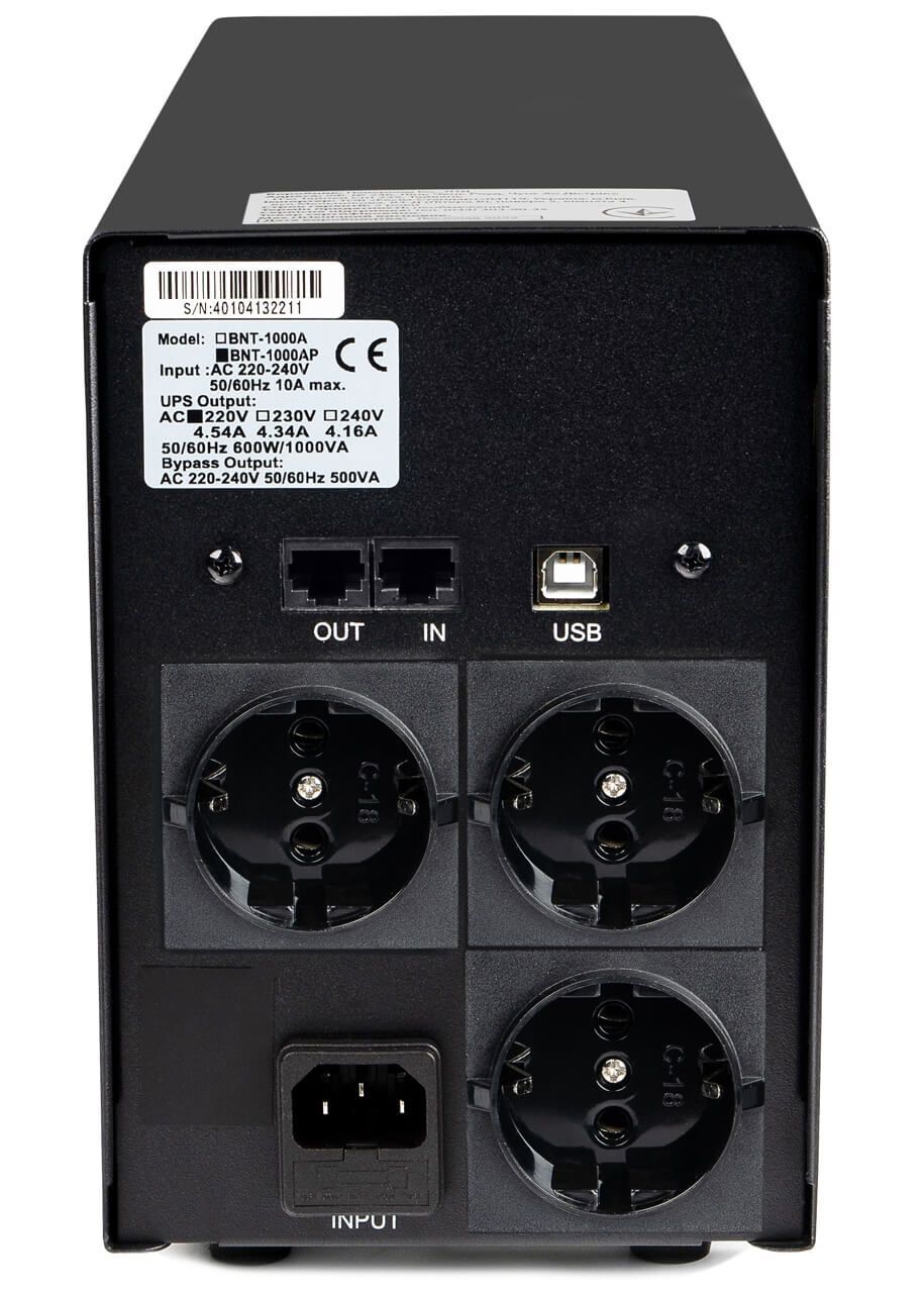 Powercom BNT-1000AP / 1000VA / 600W