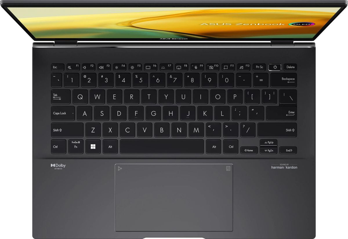 ASUS Zenbook 14 UM3402YA / 14 WQXGA / Ryzen 7 7730U / 16Gb  LPDDR4X / 1.0Tb SSD / Radeon Graphics / No OS