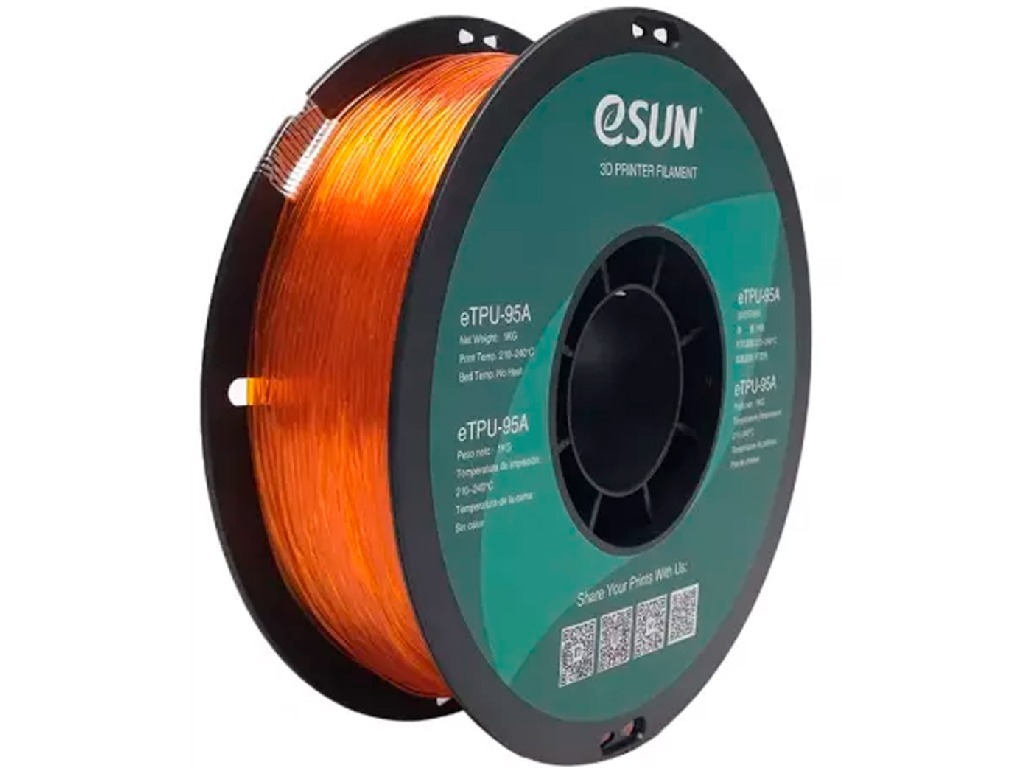 ESUN eTPU-95A / 1.75mm 1kg Orange