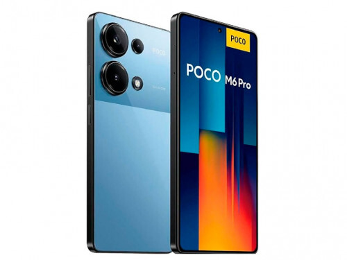 Xiaomi Poco M6 Pro / 6.67 AMOLED 120Hz / Helio G99 Ultra / 12GB / 512GB / 5000mAh Blue