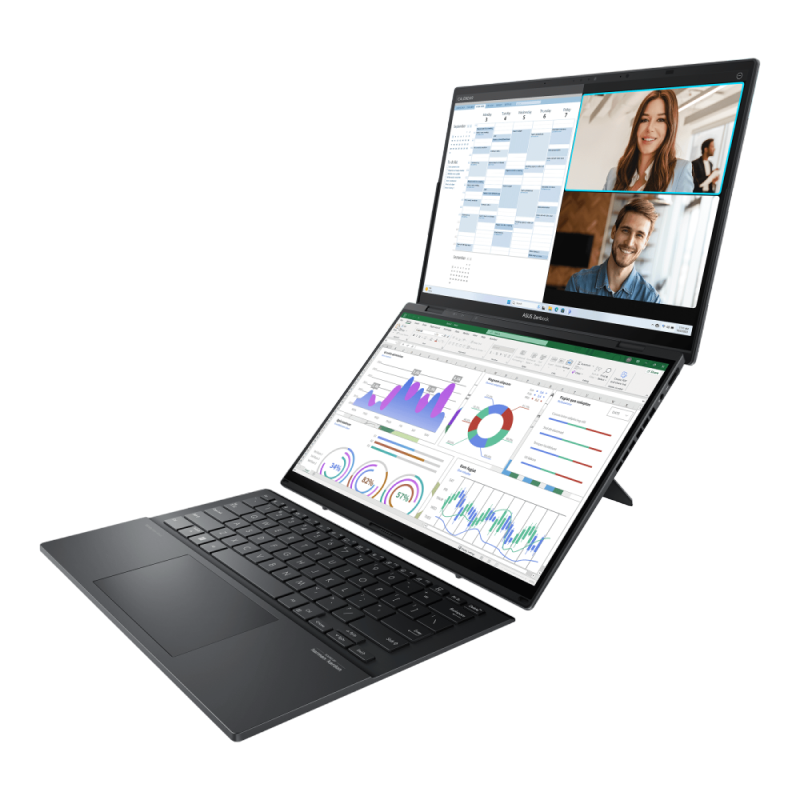 ASUS Zenbook DUO UX8406MA / 14 OLED WUXGA Touch / Core Ultra 9 185H / 32Gb  LPDDR5X / 1.0Tb SSD / Intel Arc / Windows 11 Home