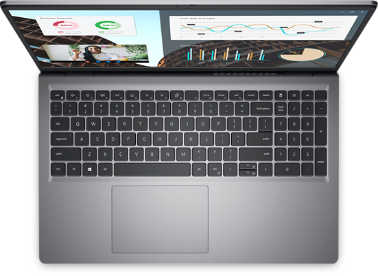 DELL Vostro 3530 / 15.6 FullHD 120Hz / Core i5-1335U / 16Gb DDR4 / 512Gb SSD / Intel Iris Xe / Black Linux/DOS