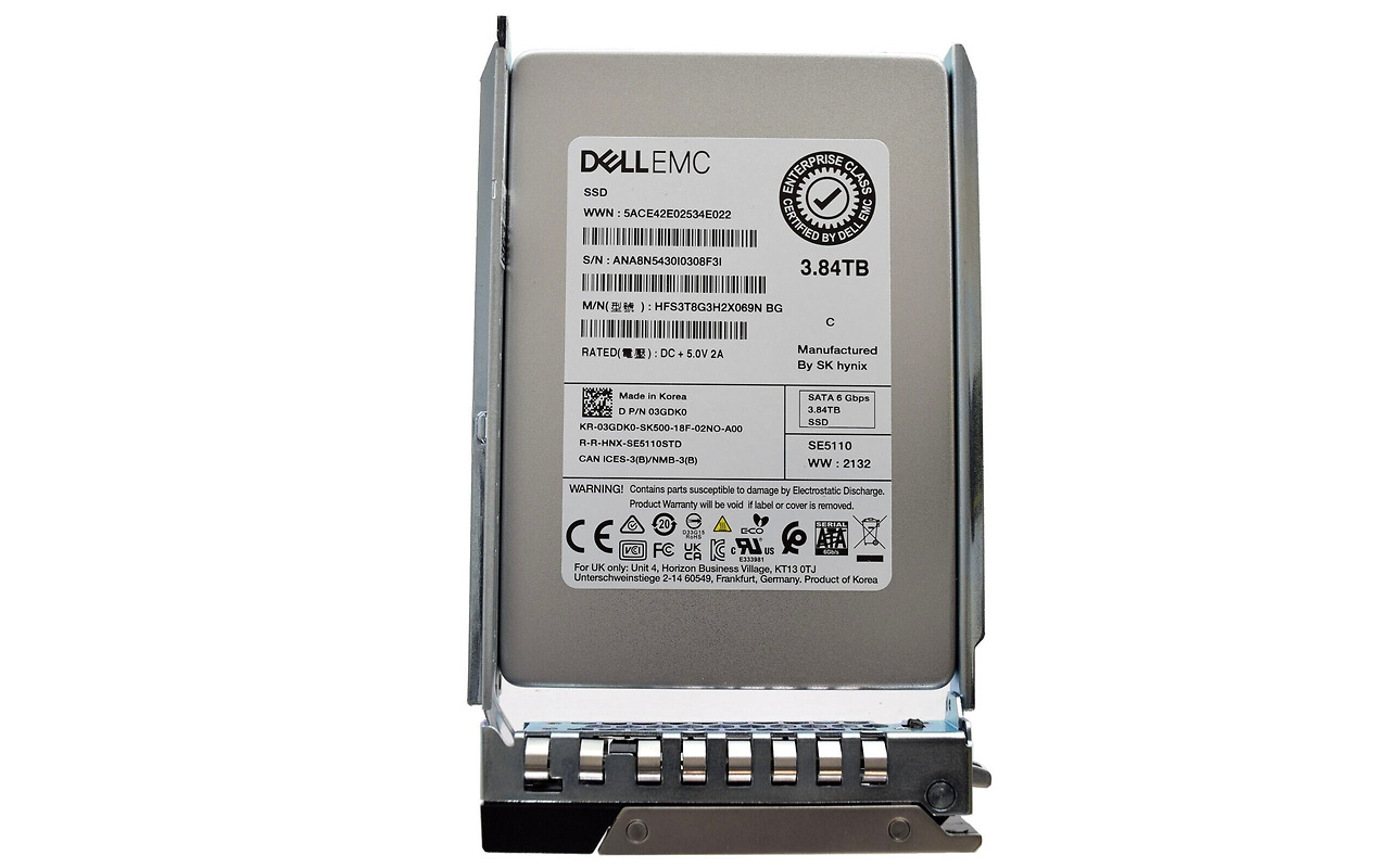 DELL 400-AXSK / 3.84TB SSD 2.5 SATA