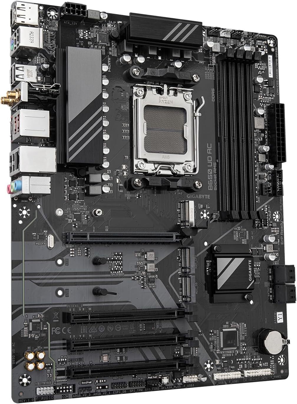 GIGABYTE GA-B650 UD AC / ATX AM5 DDR5 7600