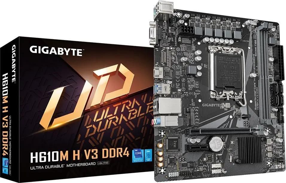 GIGABYTE H610M H V3 / mATX LGA1700 DDR4 3200