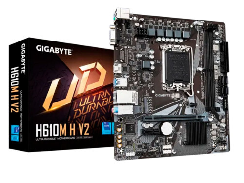 GIGABYTE H610M H V2 / mATX LGA1700 DDR5 5600