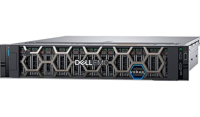 DELL EMC VxRail E660F AF/4 Nodes / Xeon Gold 6312U / 8x 32GB DDR4 3200 / 4x 1.92TB SSD SATA / BOSS-S2 2x 480GB / HBA355i / 2x 1100W / iDRAC9 / 210-BBGQ_AM