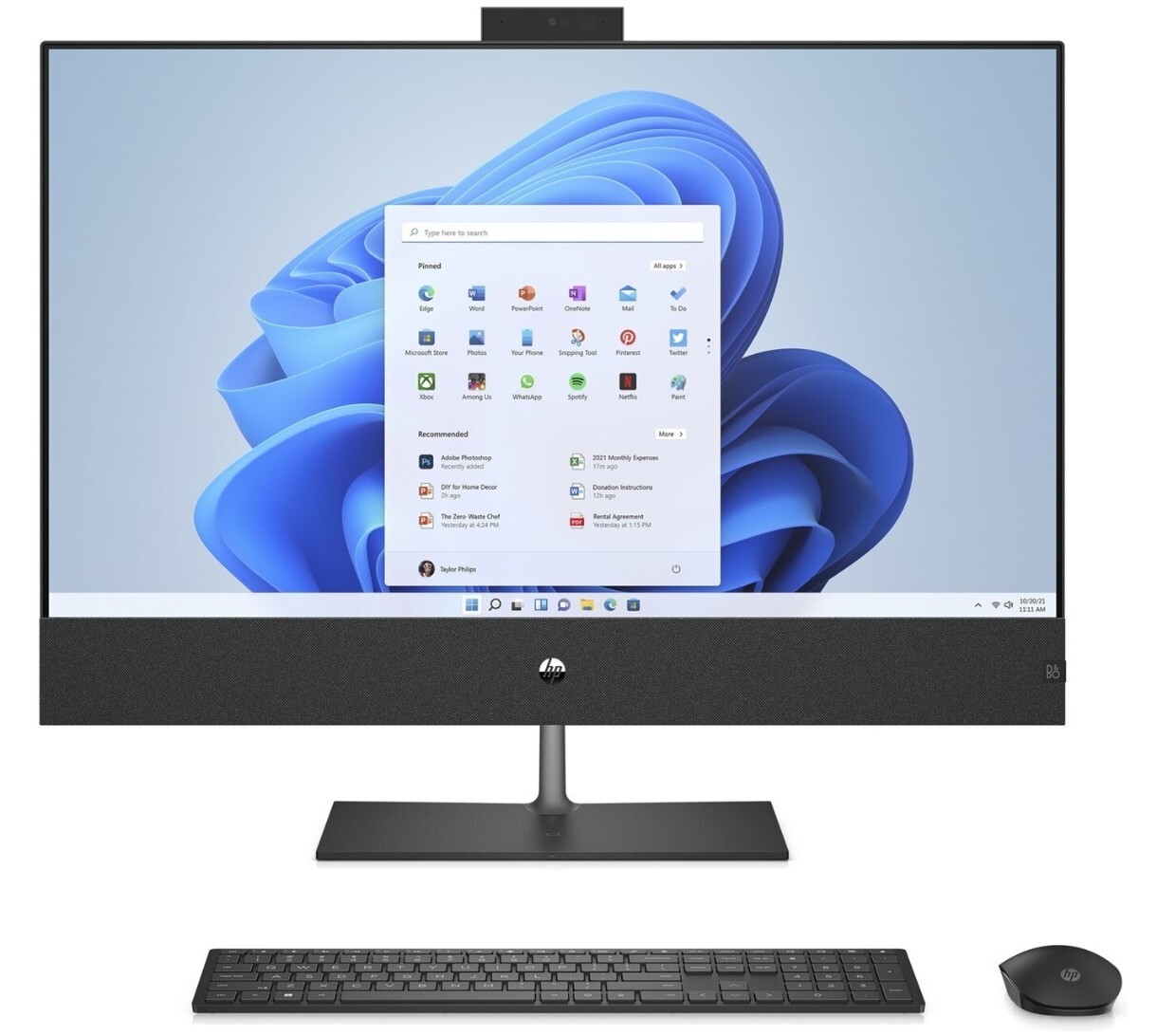 HP AIO Pavilion 32 / 31.5 UHD IPS / Core i5-13400T / 16GB DDR4 / 1.0TB NVMe / GeForce RTX 3050 4GB GDDR6 / FreeDOS