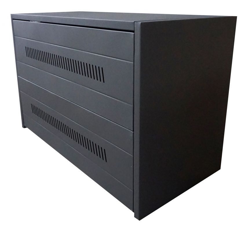 Powercom Empty Battery pack BAT VGDII-C40 / 40x 65AH