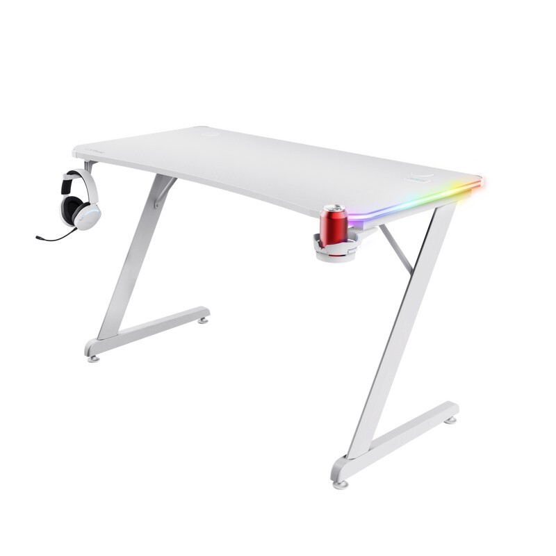 Trust Gaming RGB Desk GXT 709W LUMINUS / 25328