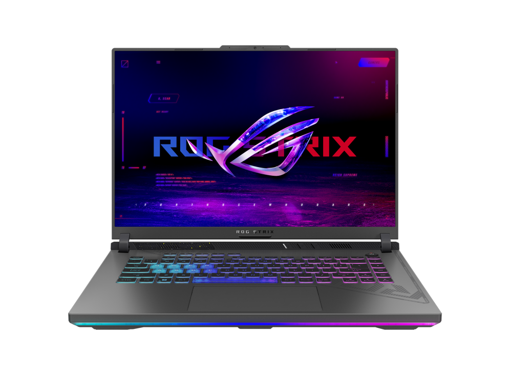 ASUS ROG Strix G16 G614JI / 16 WQXGA IPS 240Hz / Corei7-13650HX / 32GB DDR5 / 1.0TB NVMe / GeForce RTX 4070 8GB GDDR6 / No OS