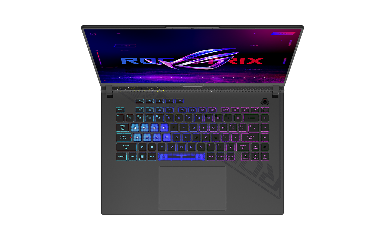ASUS ROG Strix G16 G614JI / 16 WQXGA IPS 240Hz / Corei7-13650HX / 32GB DDR5 / 1.0TB NVMe / GeForce RTX 4070 8GB GDDR6 / No OS