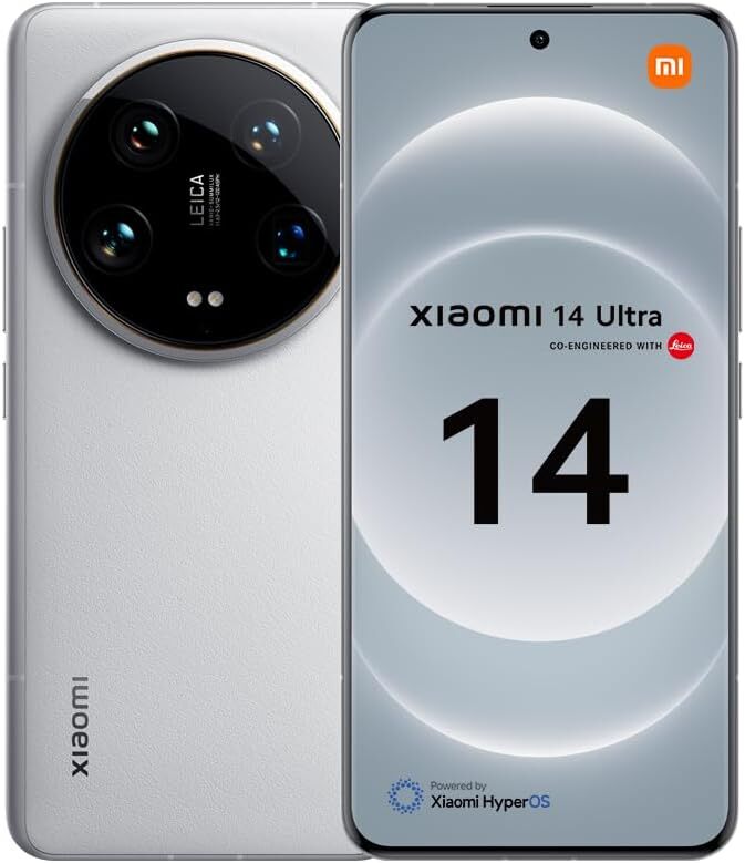Xiaomi 14 ULTRA / 6.73 AMOLED 120Hz / Snapdragon 8 Gen 3 / 16GB / 512GB / 5000mAh White
