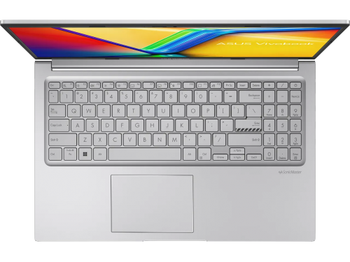 ASUS VivoBook X1504ZA / 15.6 FullHD / Core i3-1215U / 8GB RAM / 512GB SSD / No OS / Silver