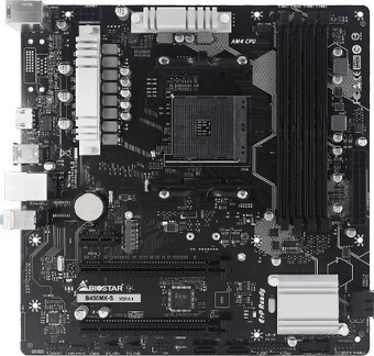 Biostar B450MX-S / mATX AM4 DDR4 4000