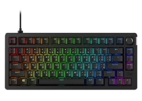 HYPERX Alloy Rise 75 RGB / Linear SW English