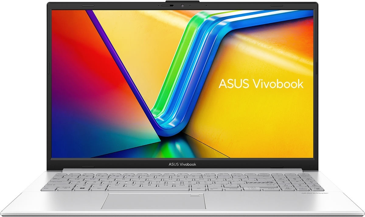ASUS Vivobook Go 15 E1504FA / 15.6 FullHD / Ryzen 5 7520U / 16Gb LPDDR5 / 512Gb SSD Silver