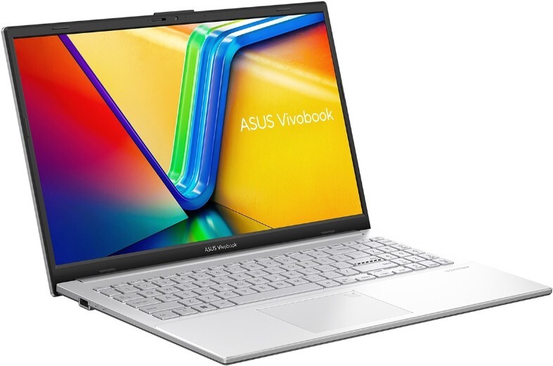 ASUS Vivobook Go 15 E1504FA / 15.6 FullHD / Ryzen 5 7520U / 16Gb LPDDR5 / 512Gb SSD Silver