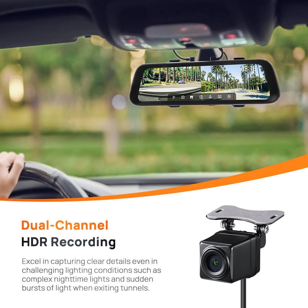 Xiaomi 70mai Rearview Dash Cam S500 Touch