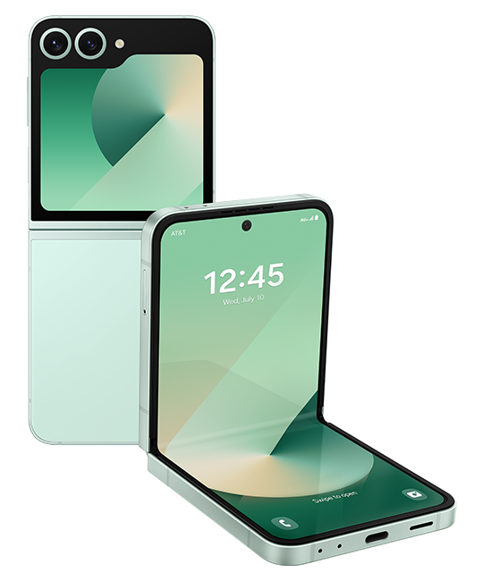 Samsung Galaxy Flip6 / 6.7 Foldable AMOLED 120Hz / Snapdragon 8 Gen 3 / 12GB / 512GB / 4000mAh Green