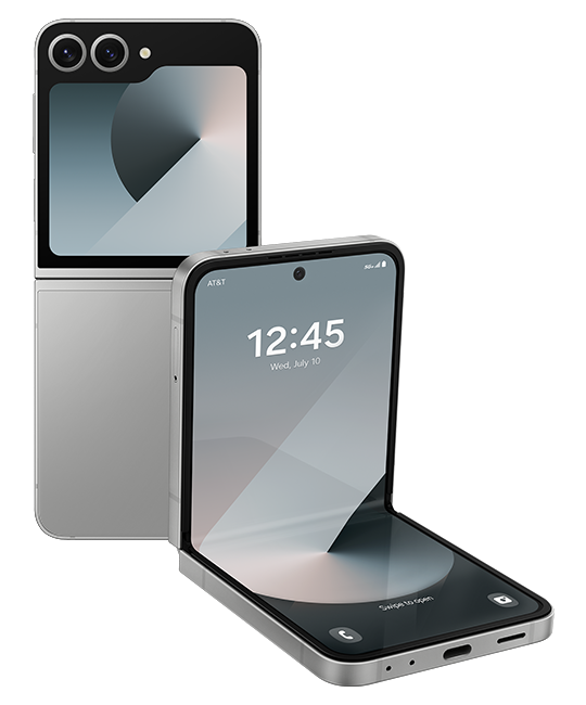 Samsung Galaxy Flip6 / 6.7 Foldable AMOLED 120Hz / Snapdragon 8 Gen 3 / 12GB / 512GB / 4000mAh Silver