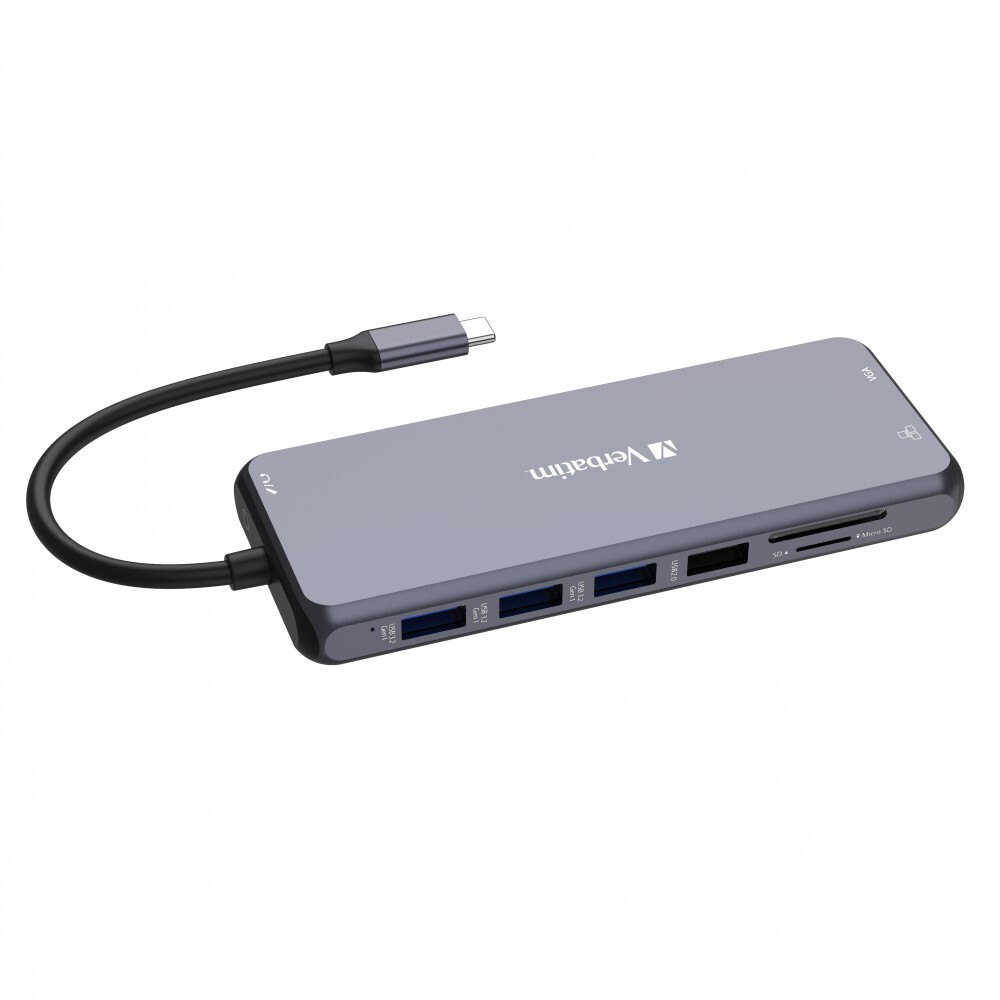 Verbatim CMH-14 / USB-C Pro Multiport Hub 14-in-1