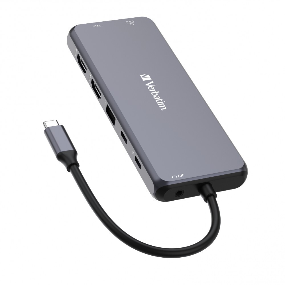 Verbatim CMH-14 / USB-C Pro Multiport Hub 14-in-1