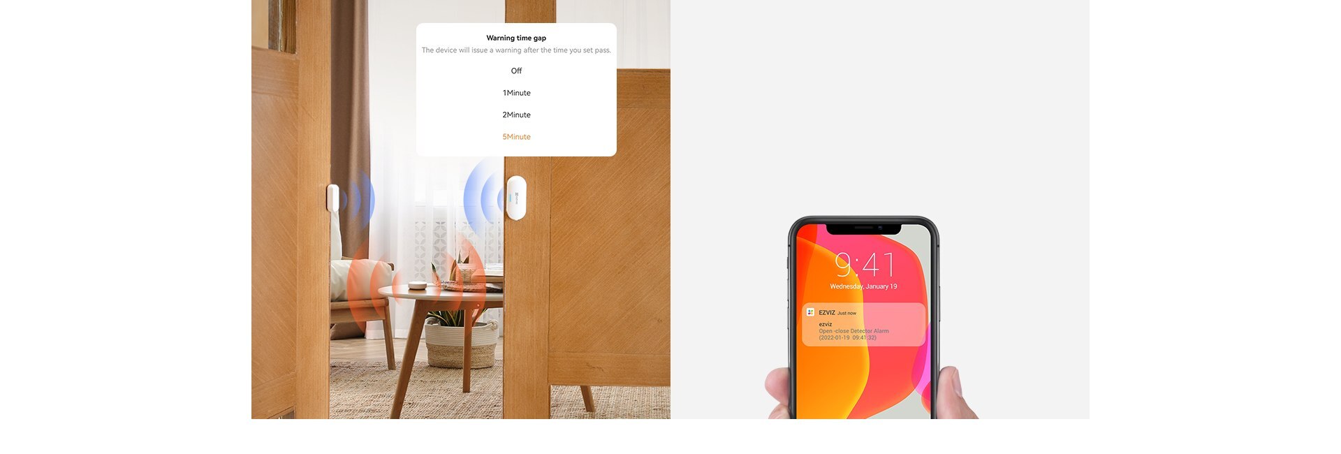 EZVIZ CS-B1 SMART HOME SENSOR KIT