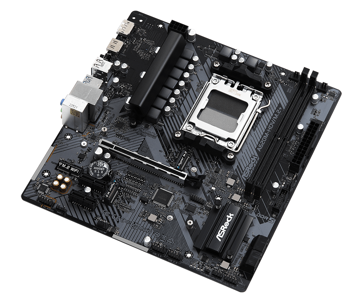 ASRock A620M-HDV/M.2+ / mATX AM5 DDR5 7200+