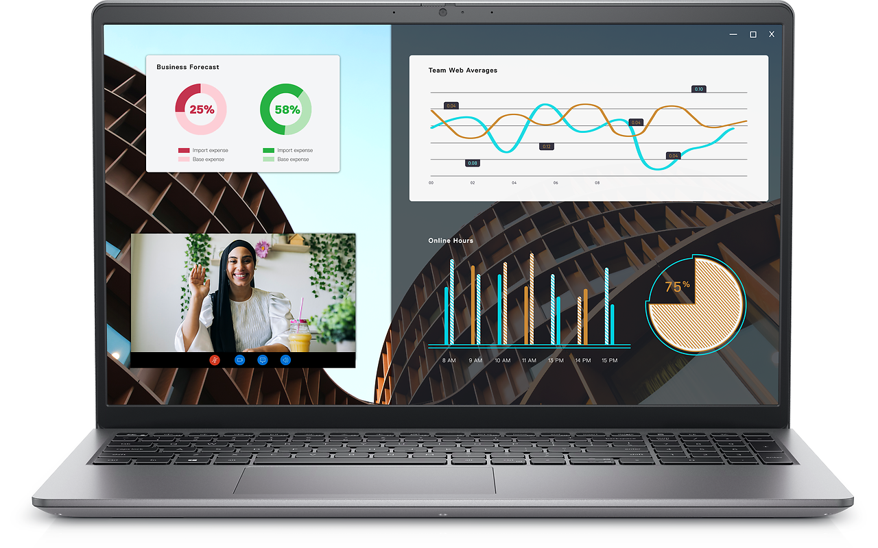 DELL Vostro 3530 / 15.6 FullHD 120Hz / Core i5-1334U / 16GB DDR4 / 512GB NVMe / Intel Iris Xe / Ubuntu