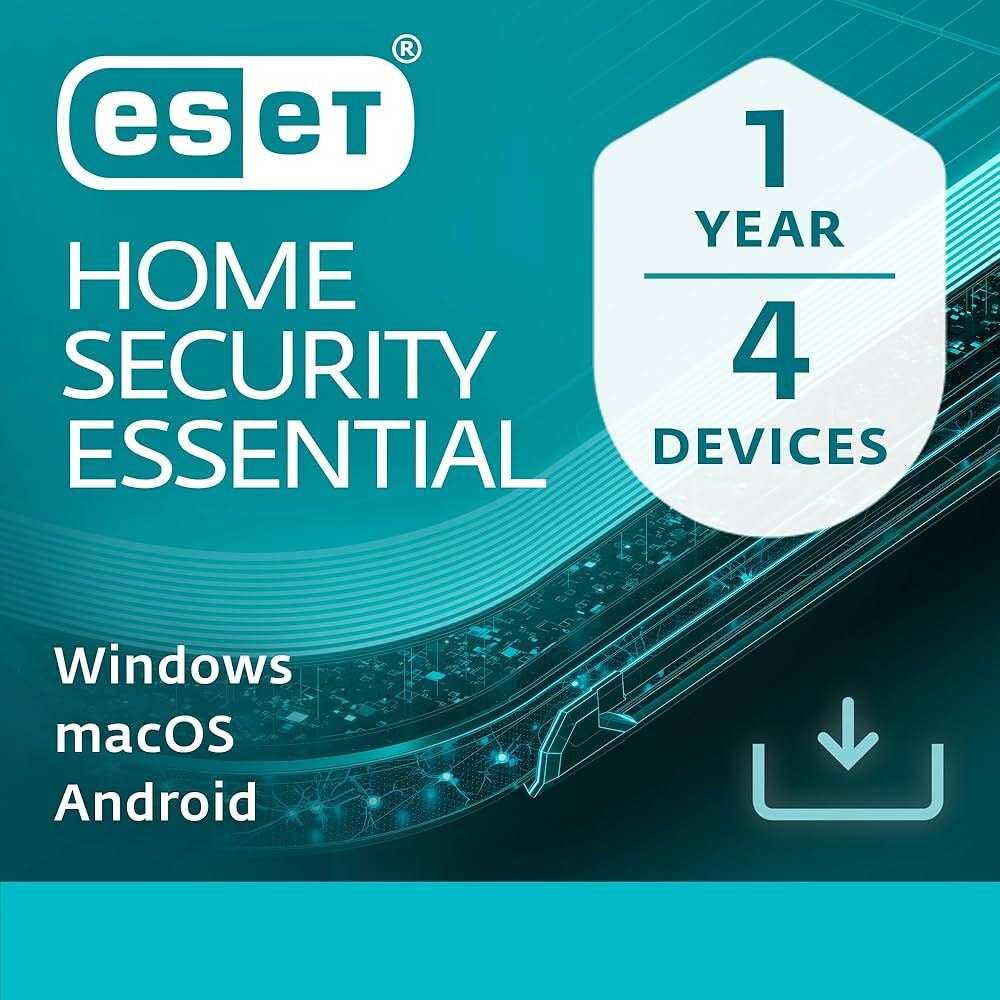 ESET Home Security ESSENTIAL / 1 year 4 devices