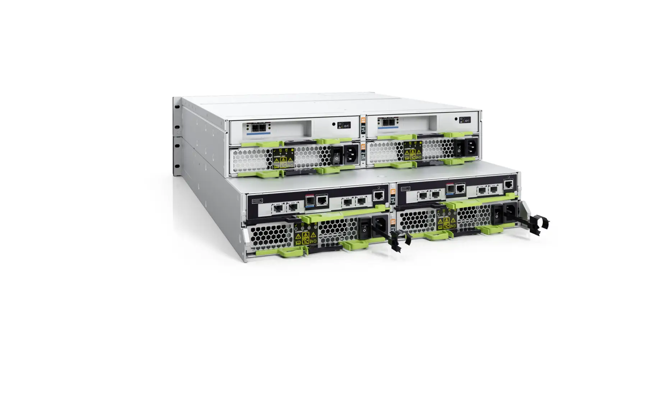 Fujitsu ET DX200 S5 BASE / 2x 64GB RAM / 12x 1.92TB SAS SSD / 2x 10G noSFP