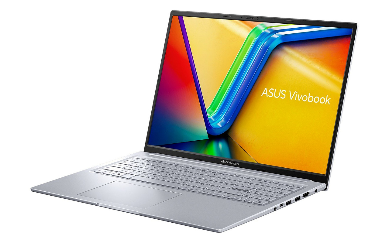 ASUS Vivobook 16X M3604YA / 16 FullHD+ / Ryzen 7 7730U / 16Gb DDR4 / 1.0Tb SSD / Radeon / No OS Silver
